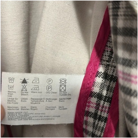 Plaid ESPRIT trench. Size M - Picture 14 of 16